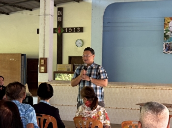 สถาบันวิจัยและพัฒนาจัดกิจกรรมส่งเสริมสุขภาพผู้สูงวัยผ่านองค์ความรู้
การดูแลรักษาสุขภาพเบื้องต้นสำหรับผู้สูงอายุในชมรมผู้สูงอายุตำบลบางยี่รงค์
อำเภอบางคนที จังหวัดสมุทรสงคราม